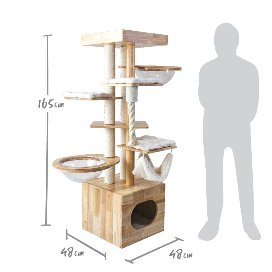 Scandi Cat Scratch Tree